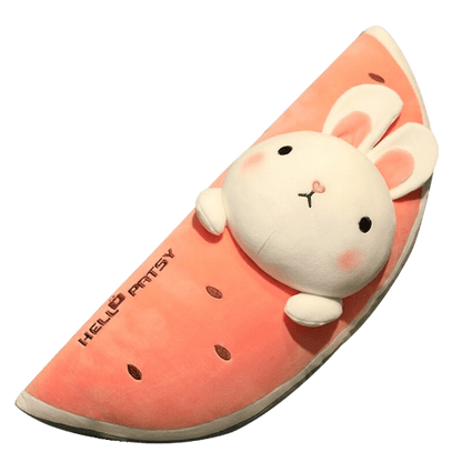 Plush Rabbit Pillow