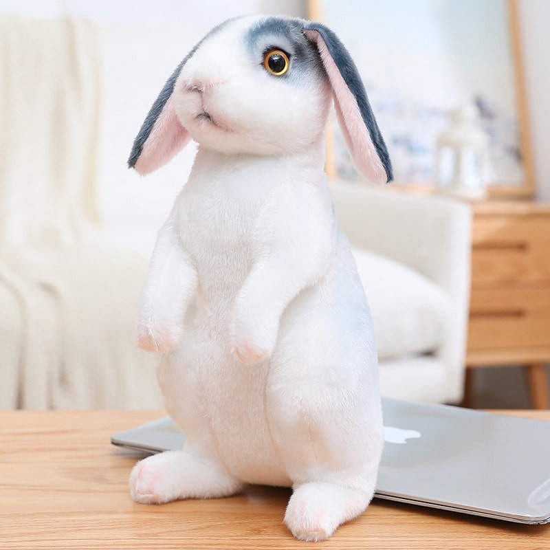 Realistic Plush Rabbit