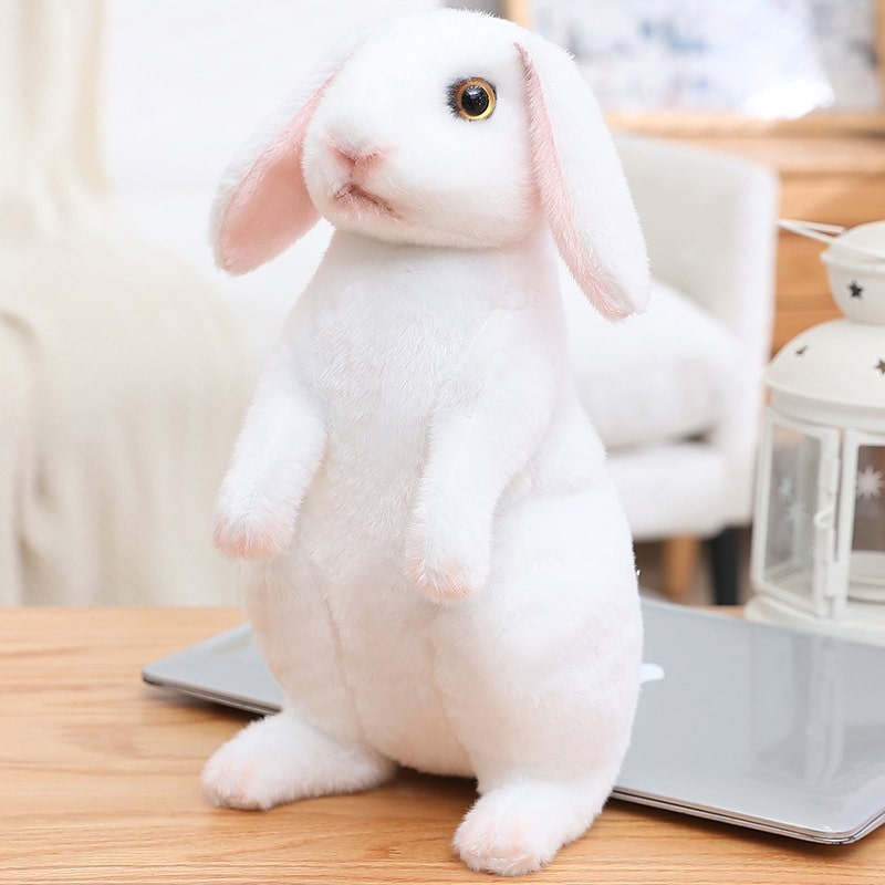 Realistic Plush Rabbit