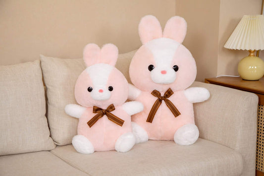 Cute Pink Rabbit Plush Toy