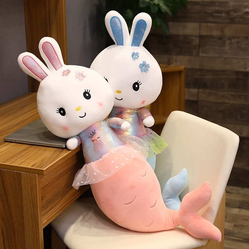 Mermaid Rabbit Plush