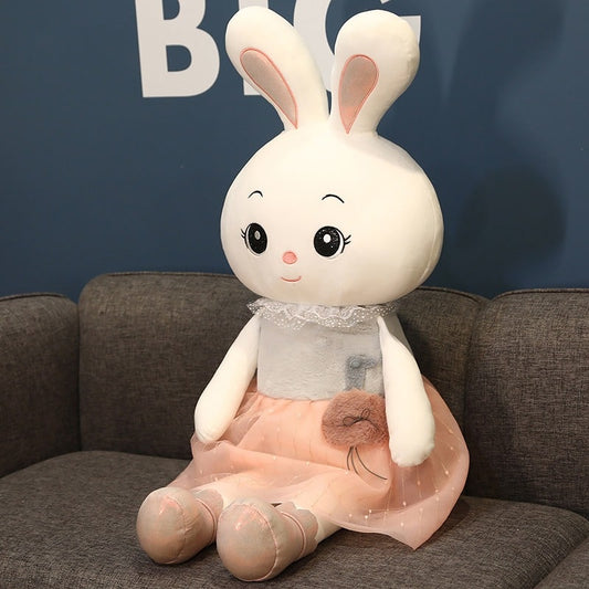 Pink Plush Rabbit