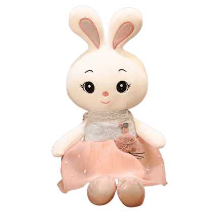 Pink Plush Rabbit