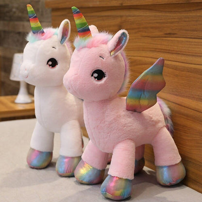 Pink Unicorn Soft Toy