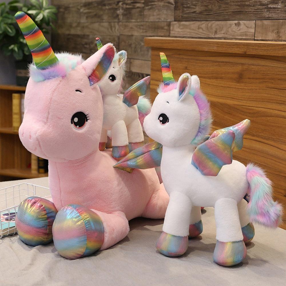 Pink Unicorn Soft Toy