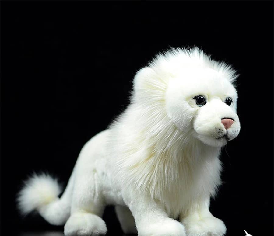 Peluche Lion Blanc