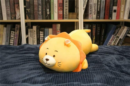 Yellow Pillow Lion Plush