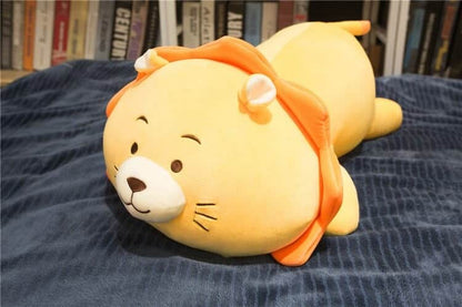 Yellow Pillow Lion Plush