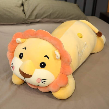 Lying Yellow Lion Plush