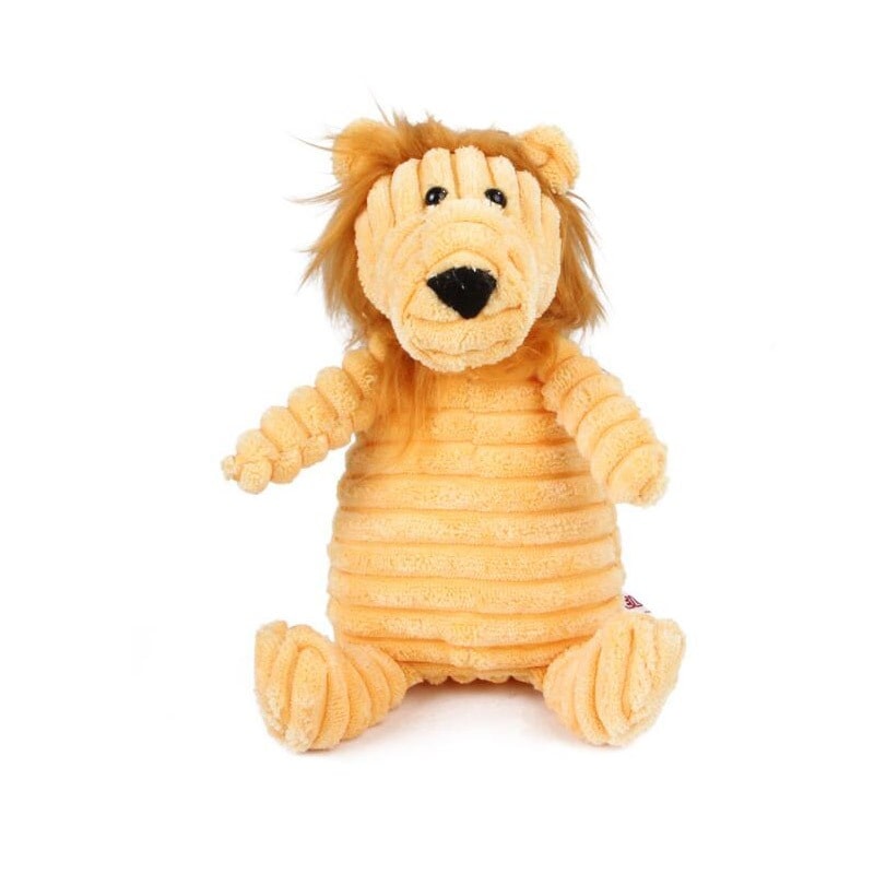 Quilted Yellow Lion Plush