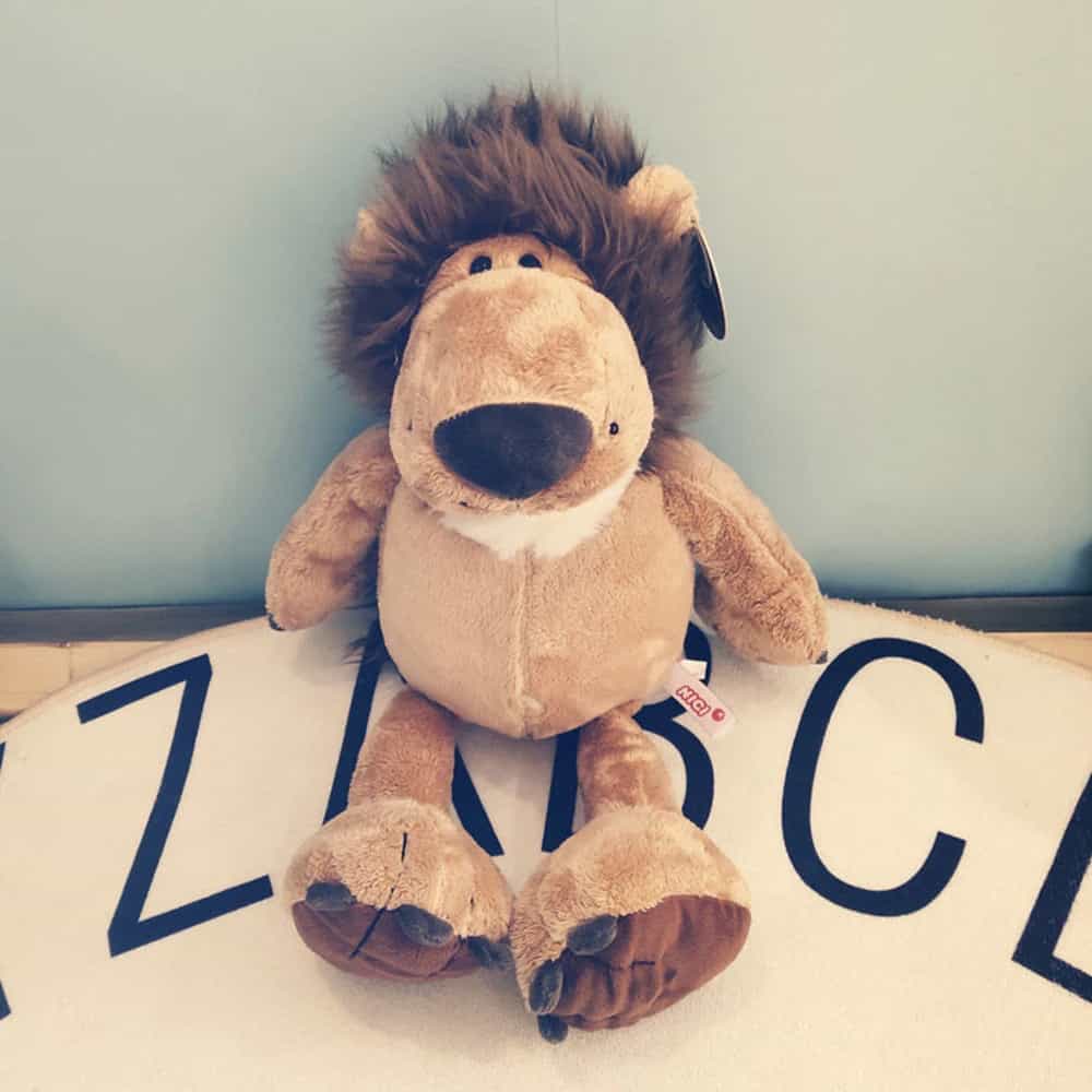 Brown Lion Plush 