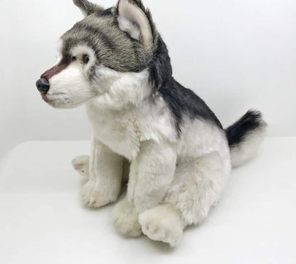 Gray Wolf Plush