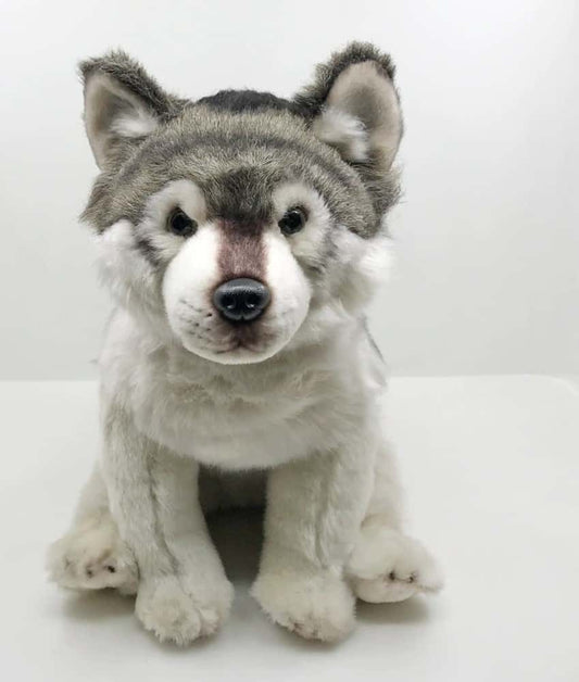 Gray Wolf Plush