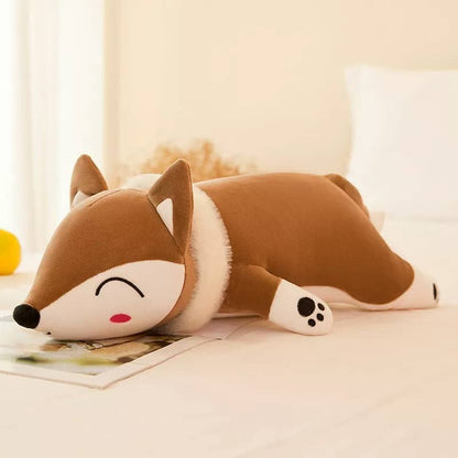 Brown Wolf Plush