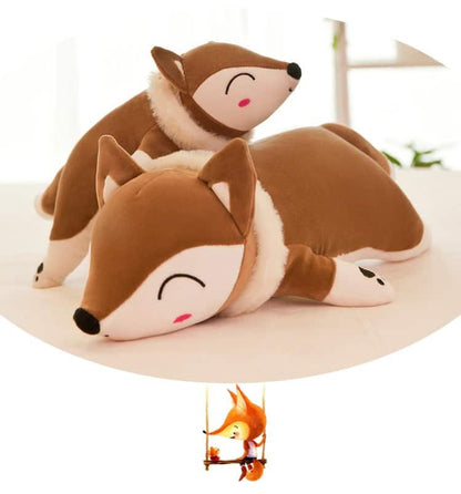 Brown Wolf Plush