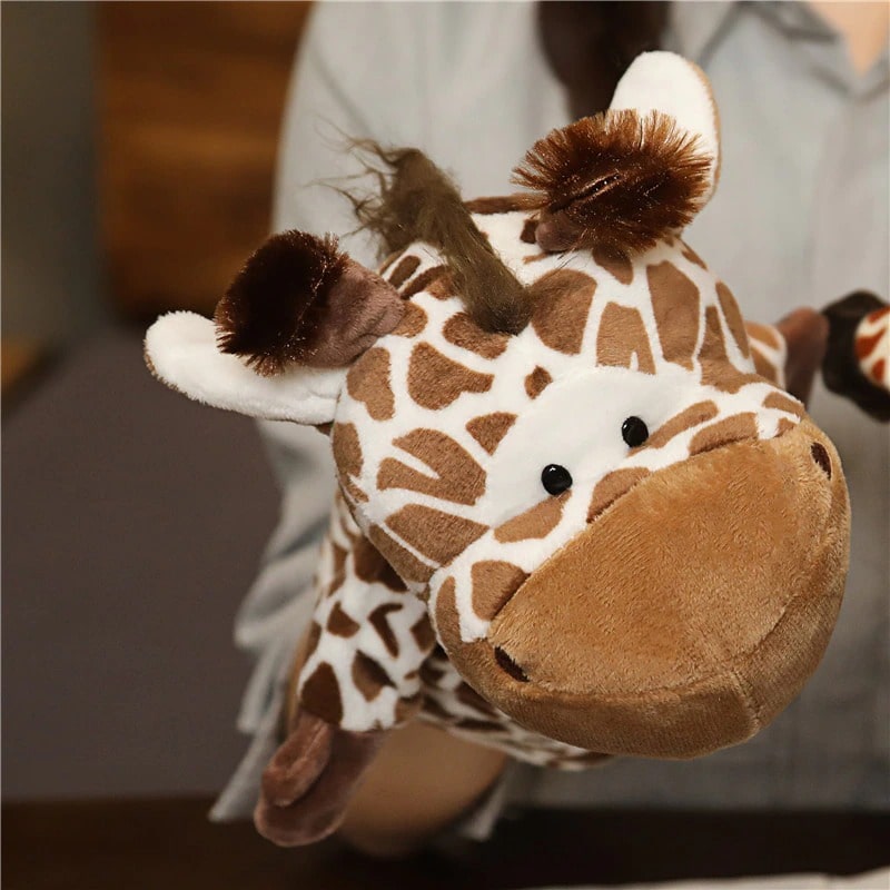 Giraffe Puppet Plush