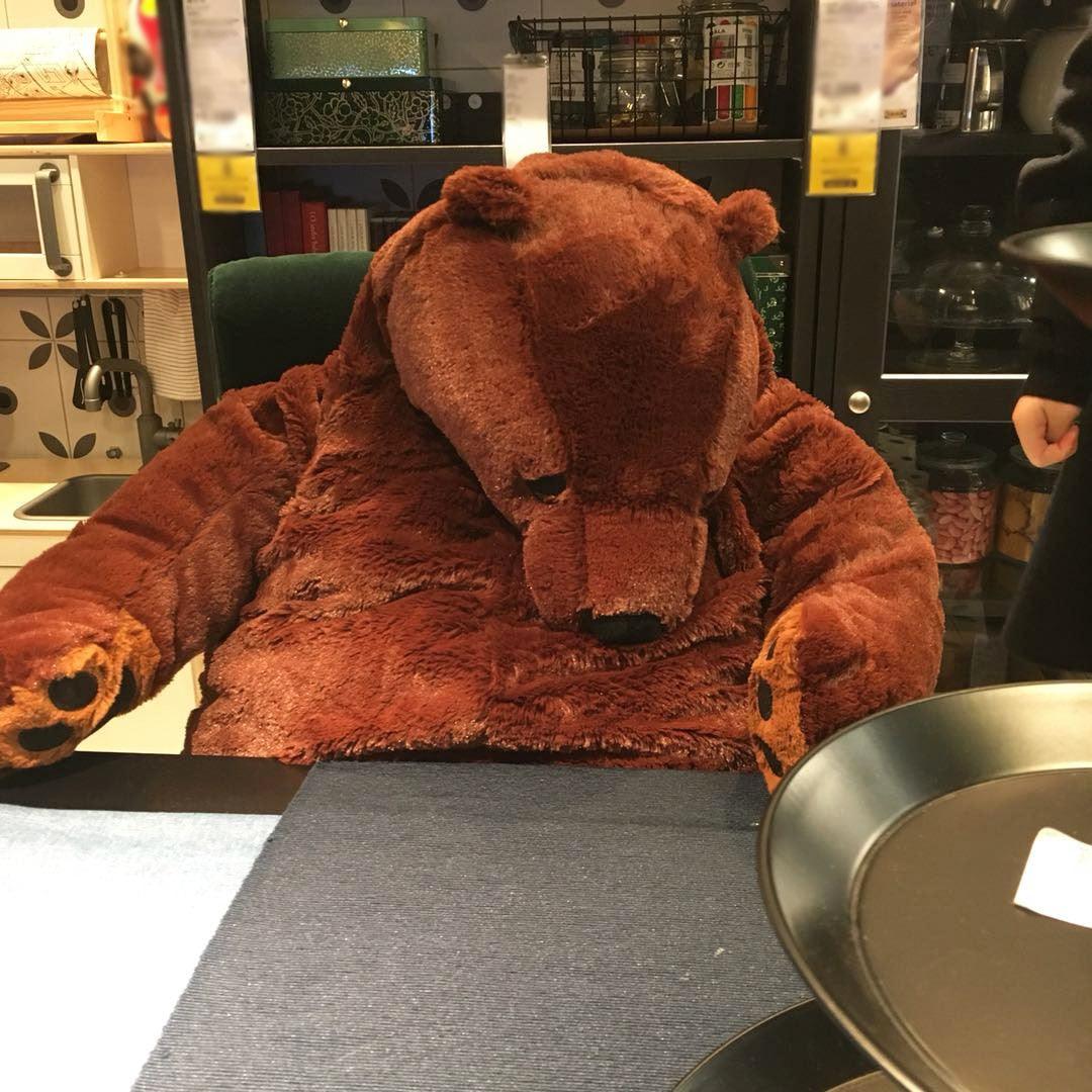 Giant Bear Plush 