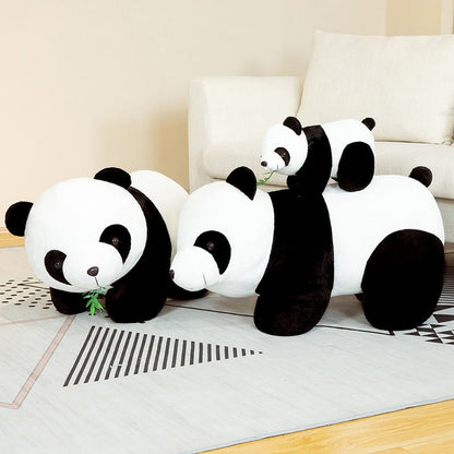 Peluche Panda Avec Bambou