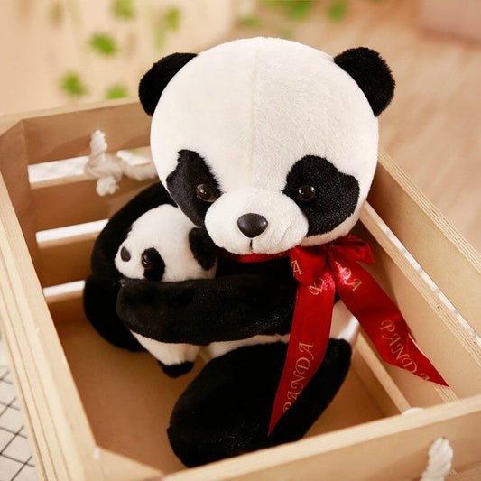 Panda And Baby Plush