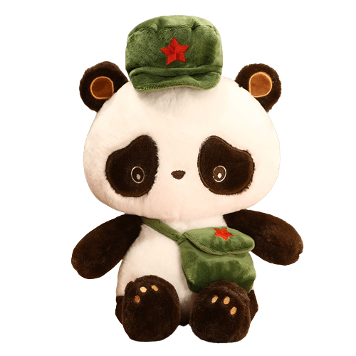 Peluche Panda Militaire