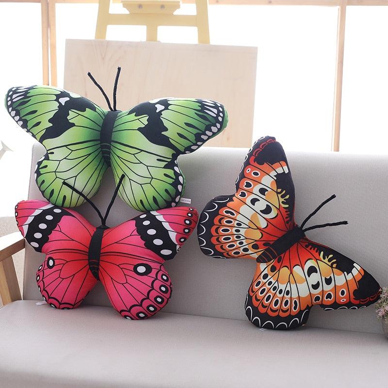 Peluche Papillon Vert