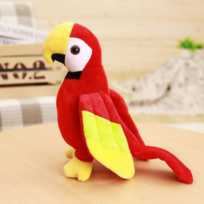 Red Parrot Soft Toy