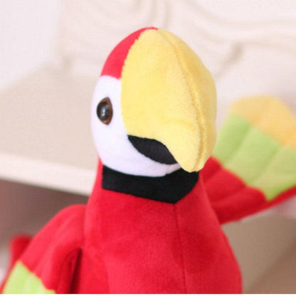 Red Parrot Soft Toy