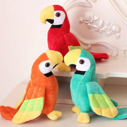 Red Parrot Soft Toy