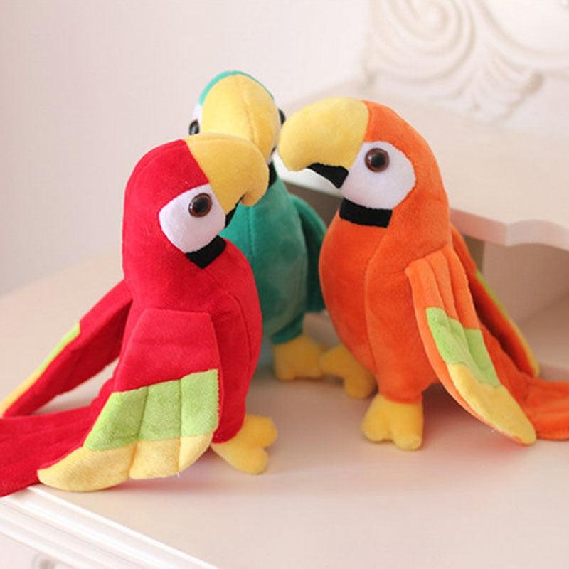 Red Parrot Soft Toy