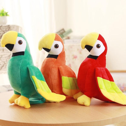 Red Parrot Soft Toy