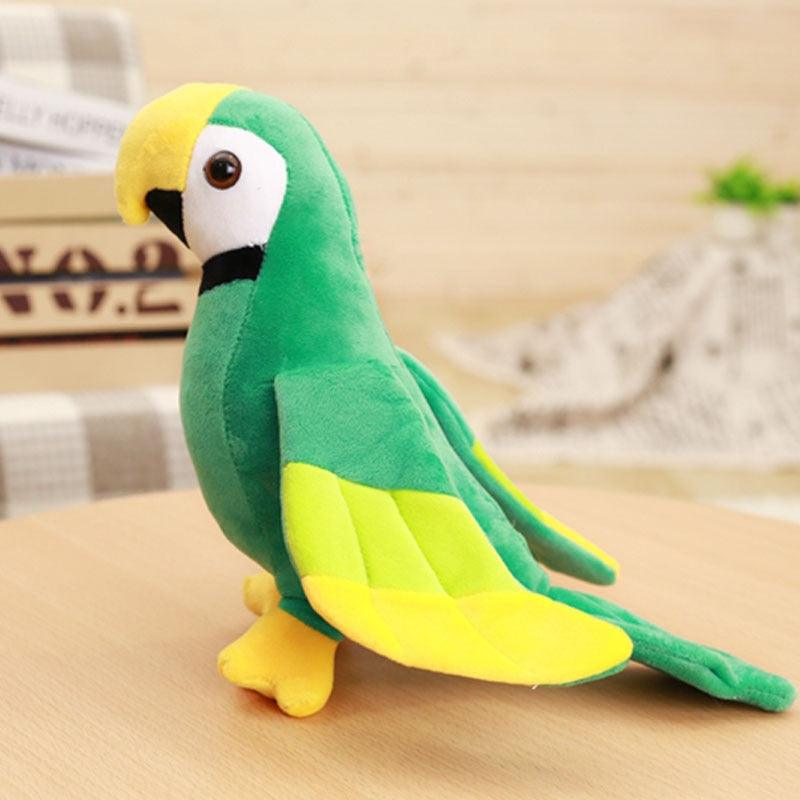 Green Parrot Soft Toy