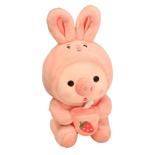 Peluche Lapin Cochon