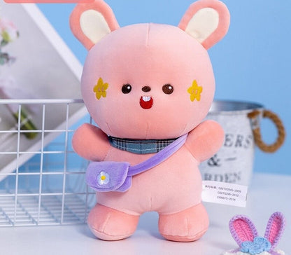 Little Pink Rabbit Plush Toy