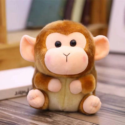 Little Cute Brown Monkey Plush Toy