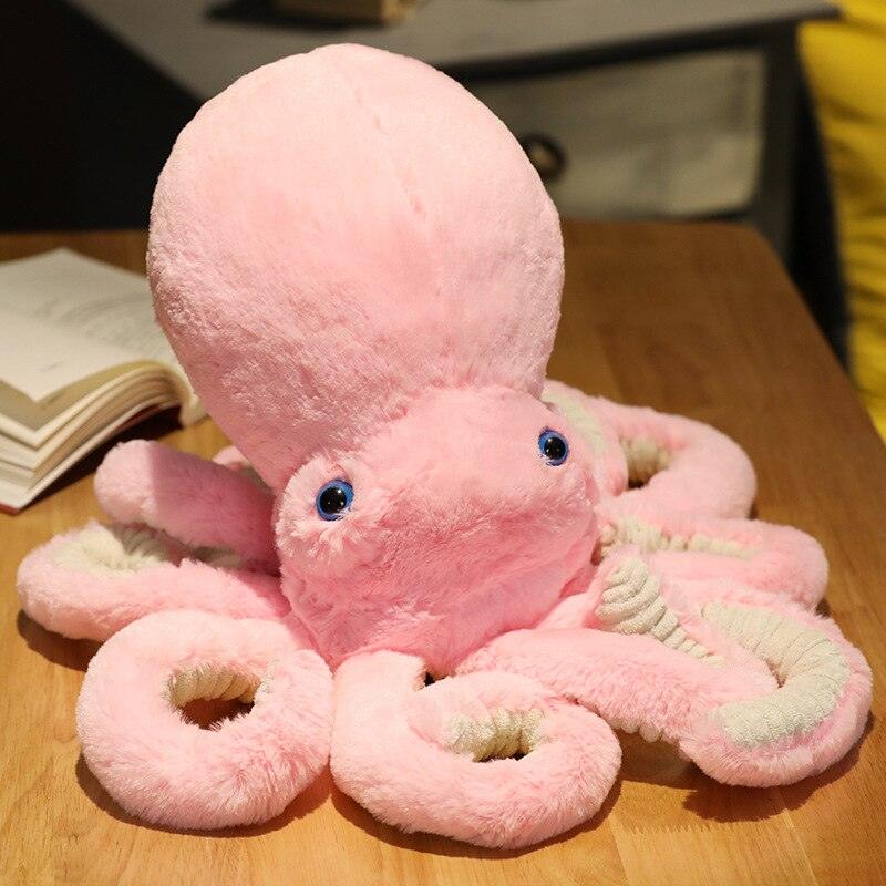 Pink Octopus Soft Toy