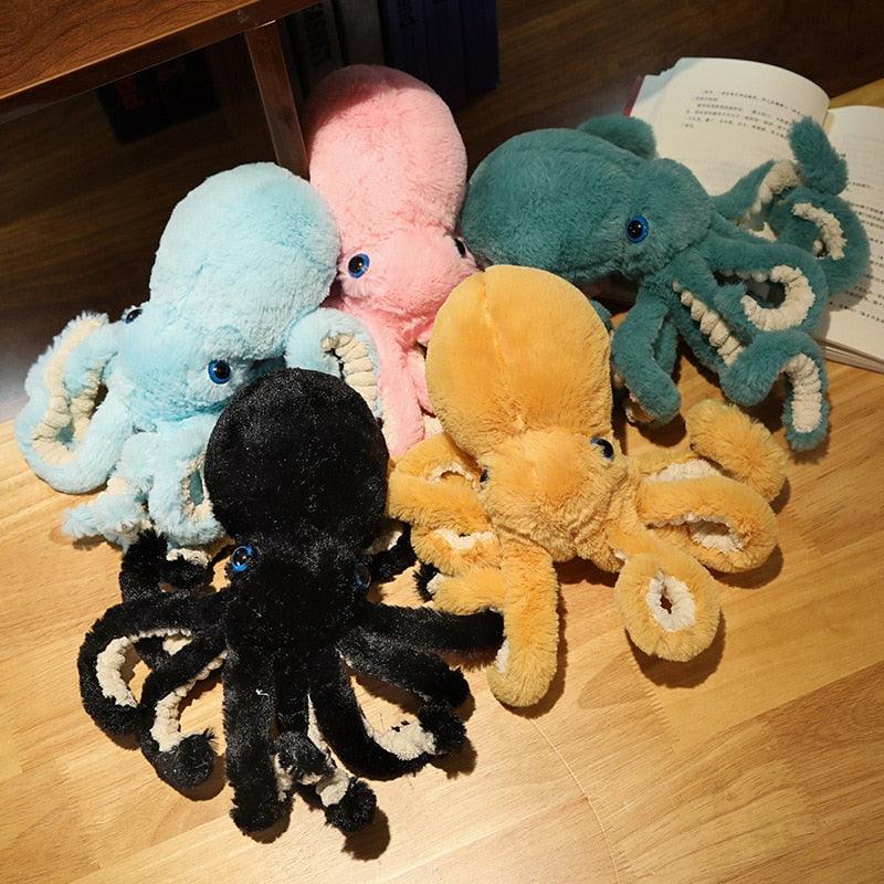 Pink Octopus Soft Toy