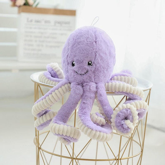 Peluche Poulpe Violet