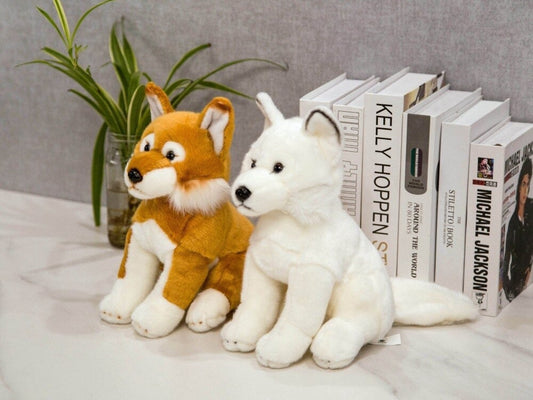 White Fox Plush