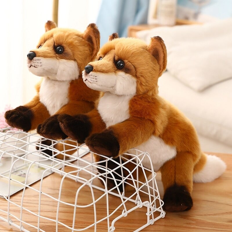 Peluche Renard Réaliste