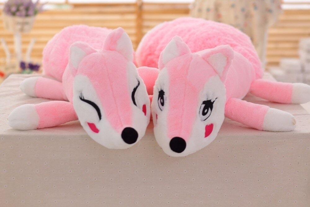 Pink Fox Soft Toy