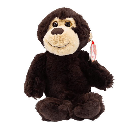 Plush Monkey Sitting Big Smile