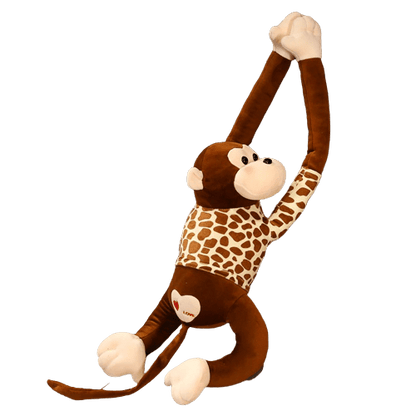 Brown Long Arm Monkey Plush