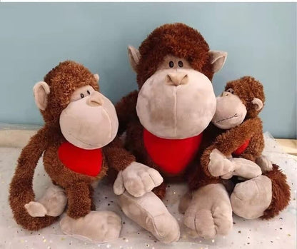 Adorable Brown Monkey Plush