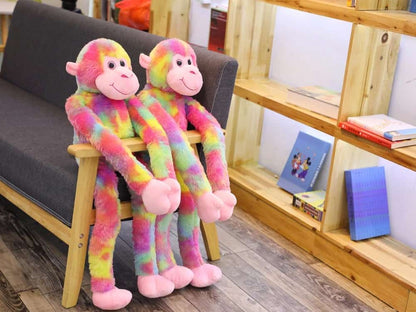 Peluche Singe Multicolore