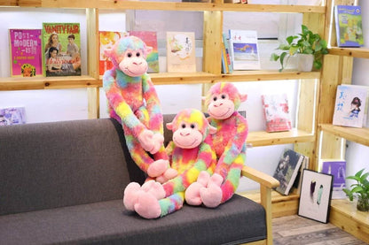 Peluche Singe Multicolore