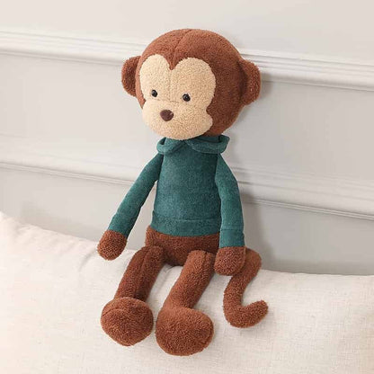 Peluche Singe Pull Vert