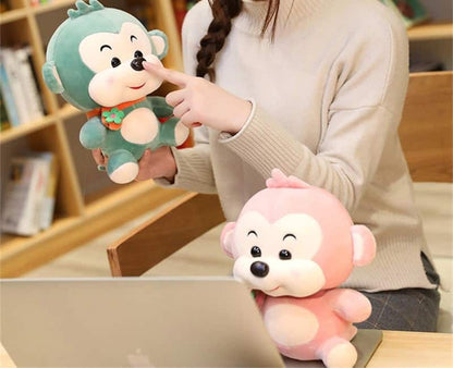 Cute Pink Monkey Plush Toy