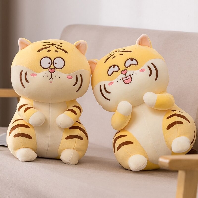 Yellow Tiger Plush