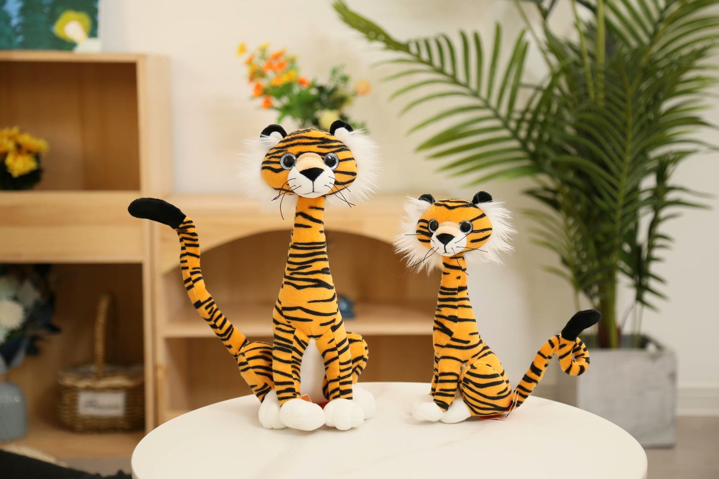 Long Neck Tiger Plush