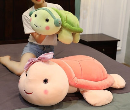 Bow Tie Turtle Plush Toy